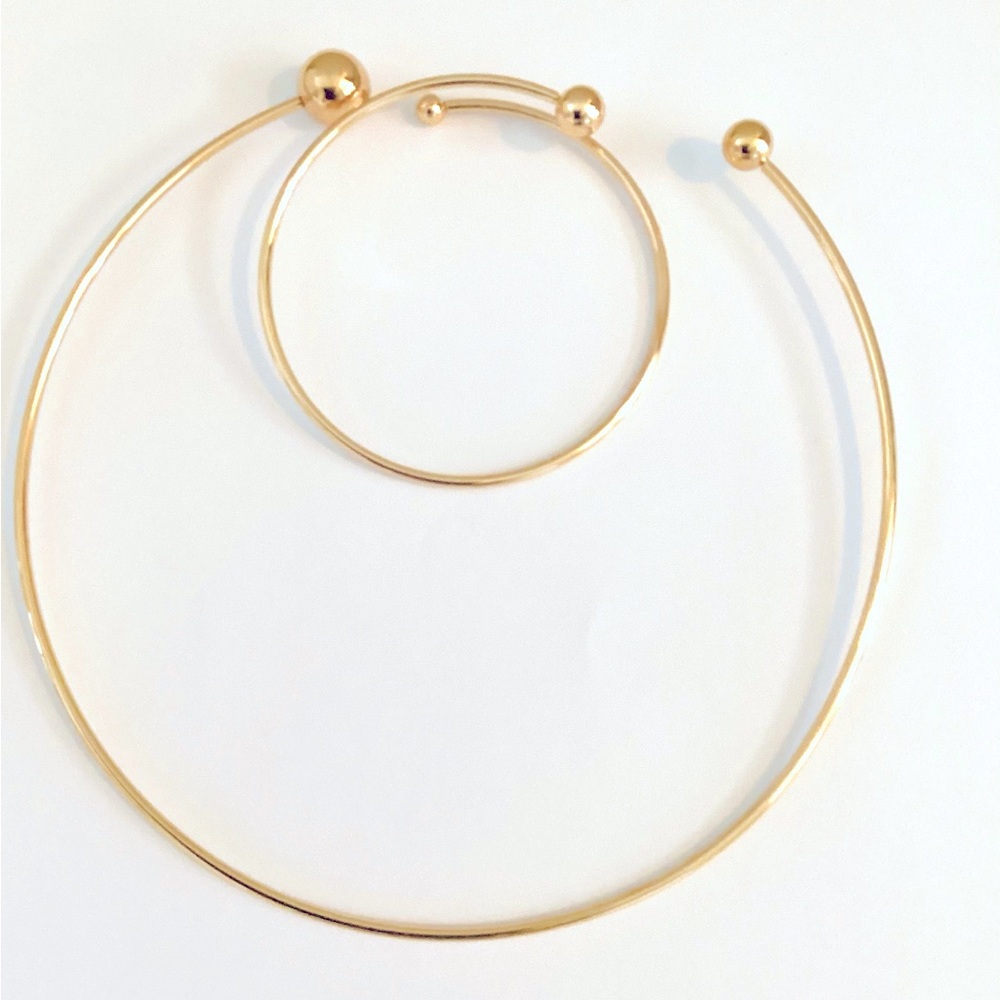 4pcs Jewelry Set for Women Bracelet And Necklace.